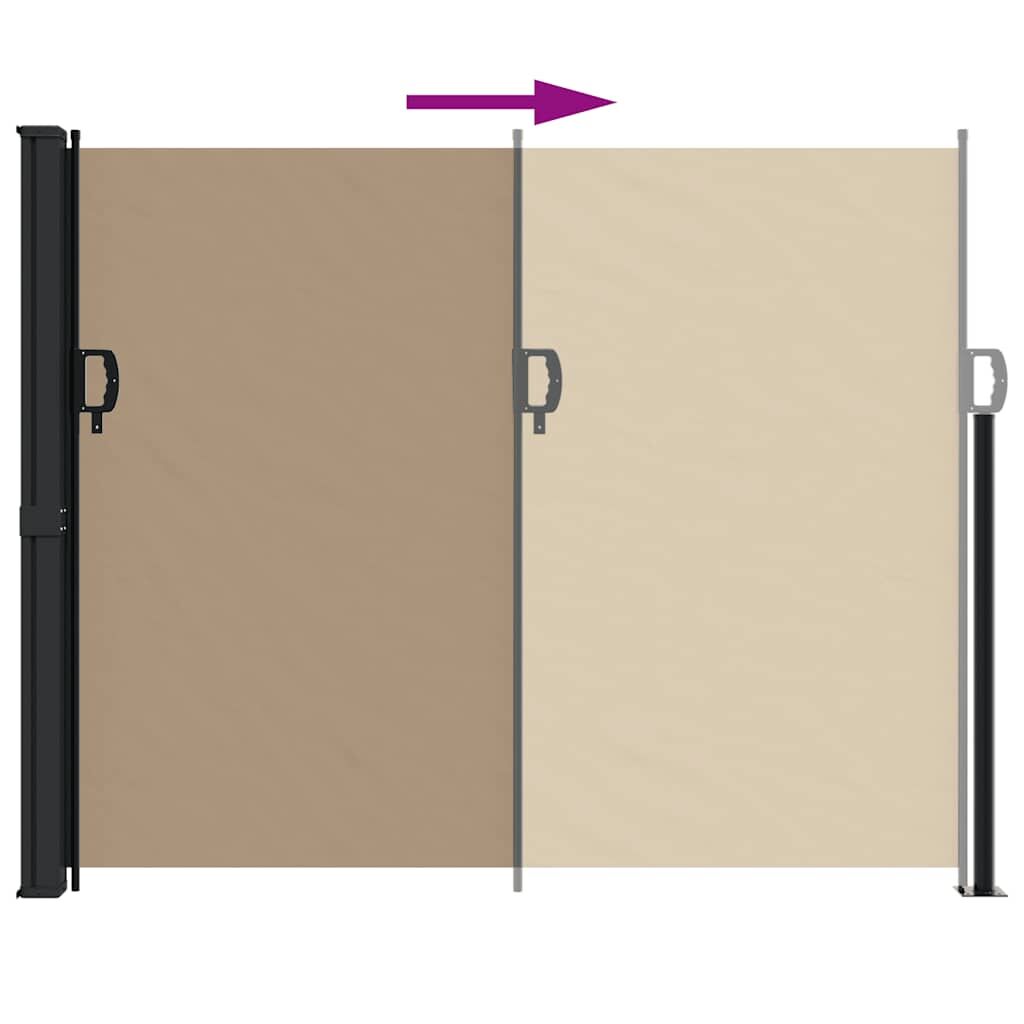 Vidaxl Toldo Lateral Retráctil Gris Taupe 160x500 Cm_4
