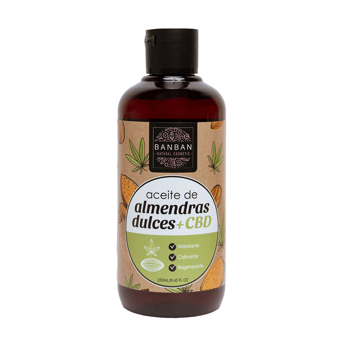 Aceite Almendras Dulces Y Cbd 250ml Banban_0