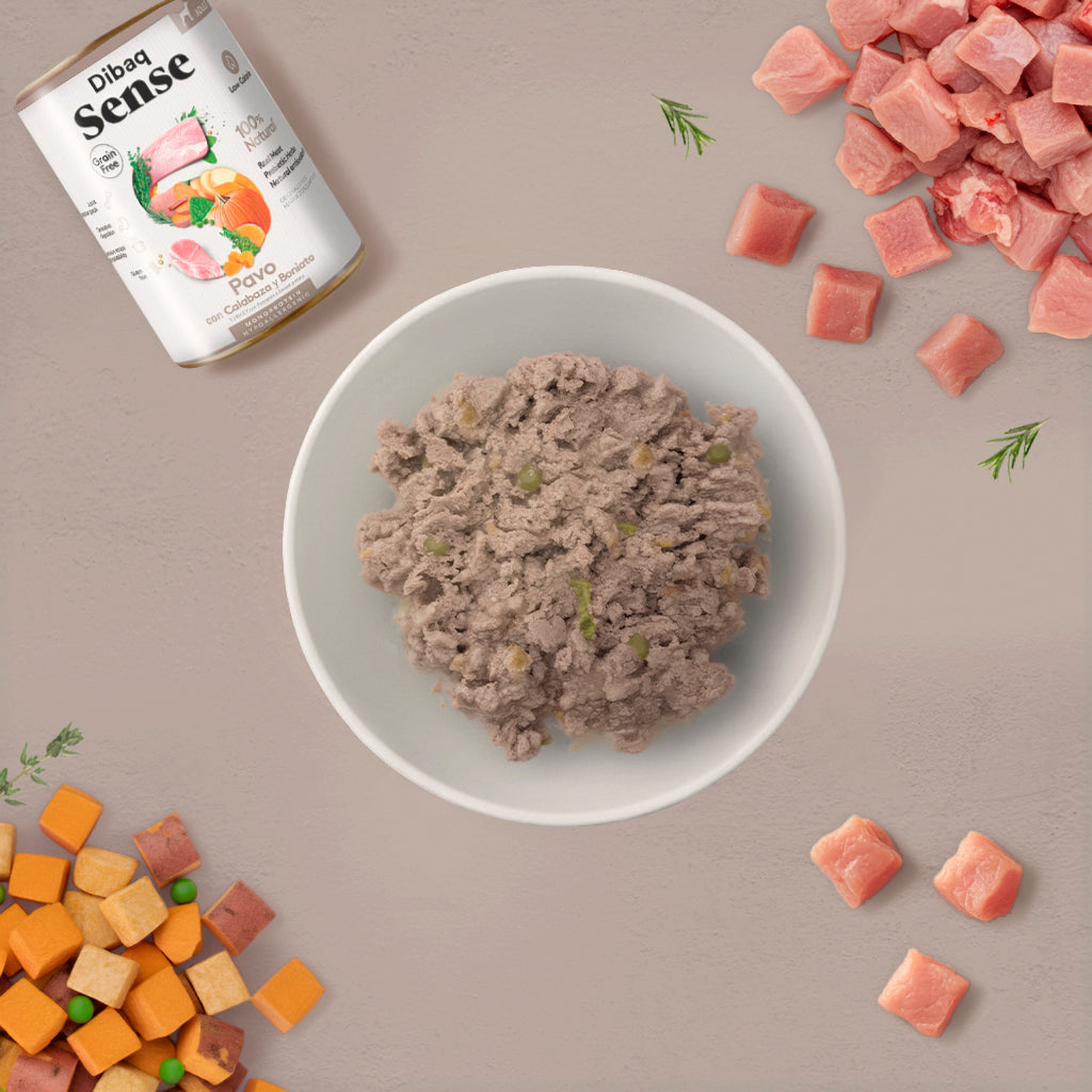 Dibaq Sense Lata Grain Free Pavo Y Calabaza 380 Gr_2