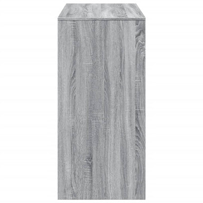Mesa Alta De Bar Madera Ingeniería Gris Sonoma 102x50x103,5 Cm_3