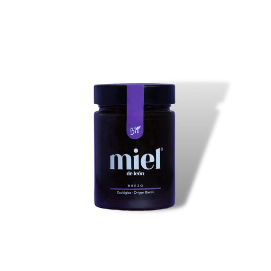 Miel De Brezo Ecológica Bio 450g Miel De Leon_0