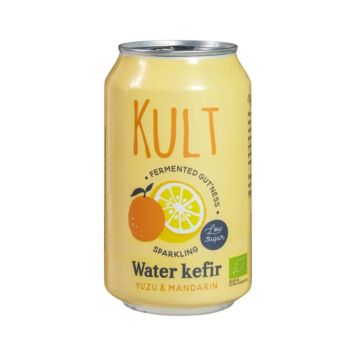 Agua de kefir Yuzu y Mandarina KULT 330 ml