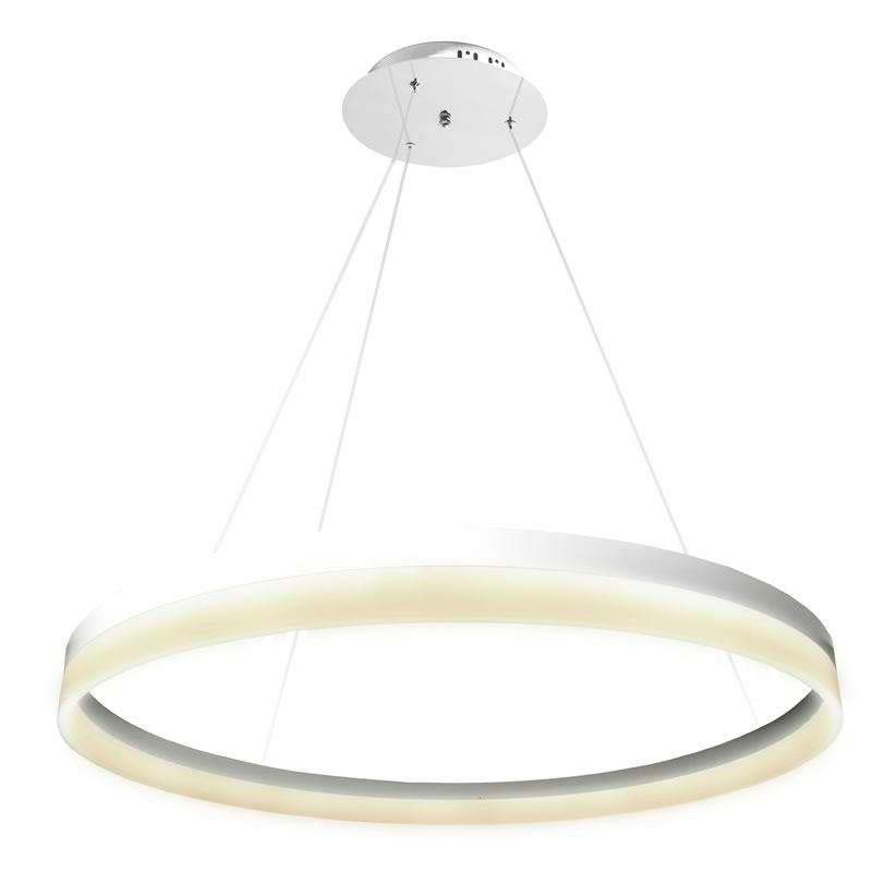 Luminaria Colgante Ring 73w, Ø100cm, Blanco Cálido_0