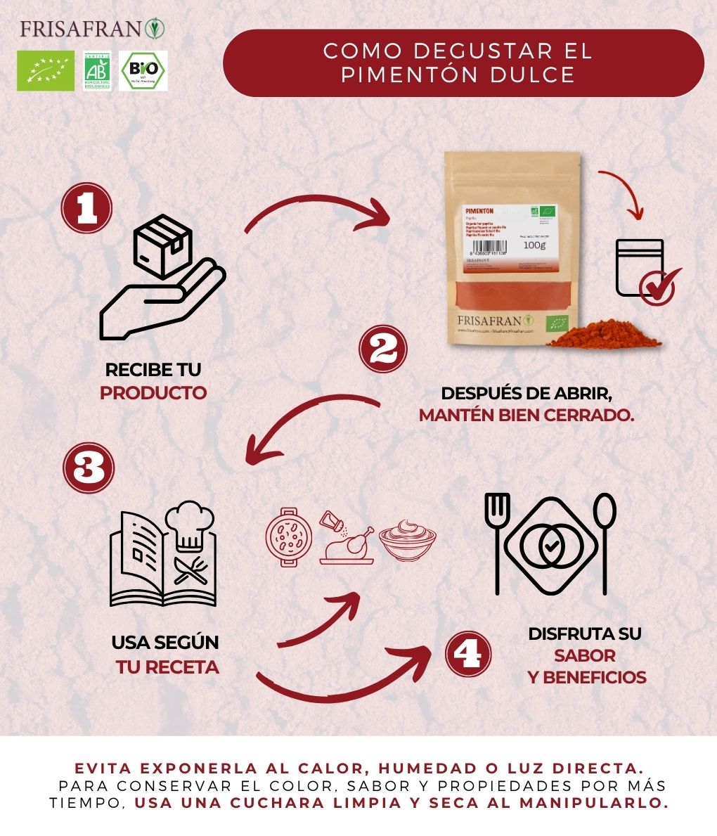 Pimentón En Polvo Ecológico | Sabor Picante 200 G_2