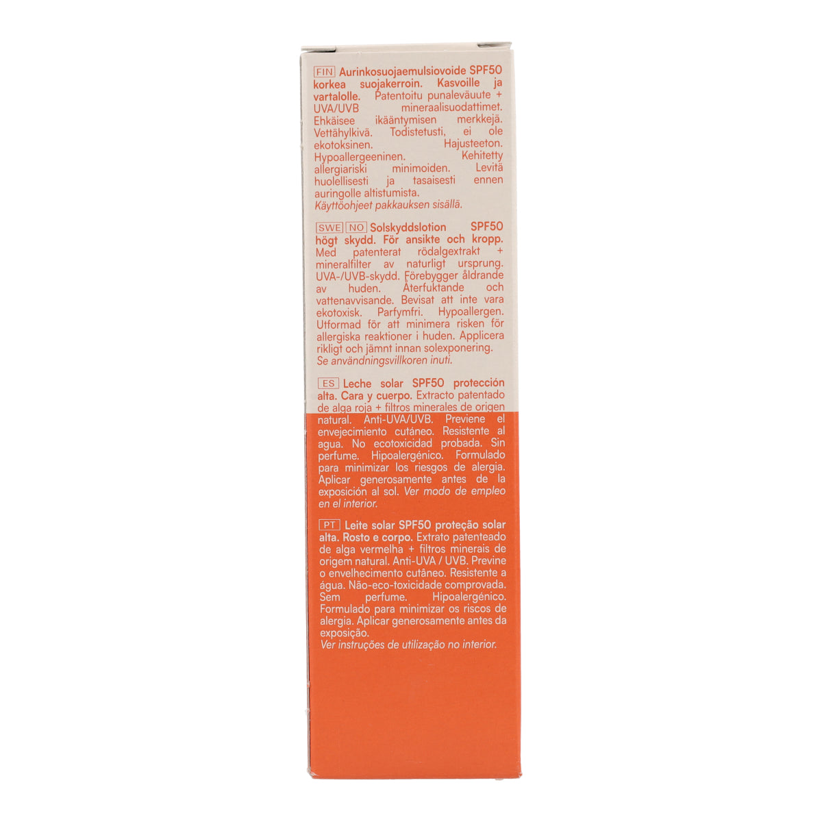 Loción Solar Corporal SPF 50 Laboratorios Biarritz 100 ml