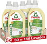 Pack 5X Detergente jabón natural, Frosch, 1500 ml