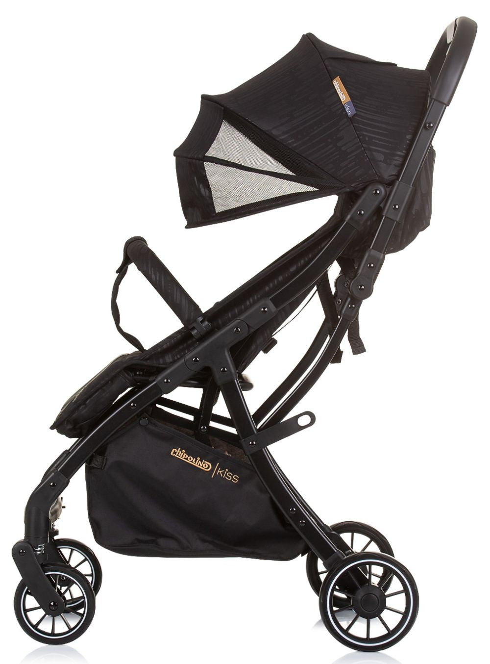 Silla De Paseo Kiss Obsidian Con Plegado Automático Desde El Nacimiento Hasta 22 Kg De Chipolino_1