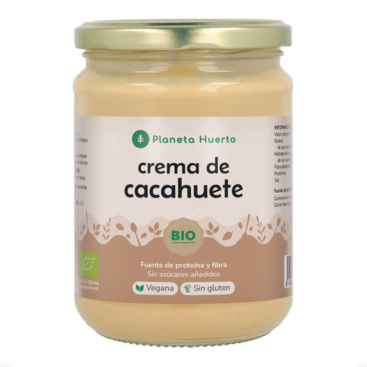 Crema de Cacahuetes ECO Planeta Huerto 350g