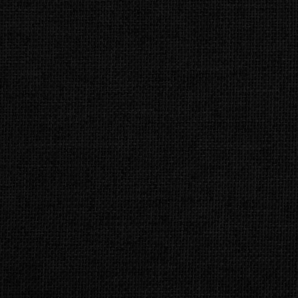 Cama Para Perros De Tela Negra 70x40x24 Cm / Vetonek_0