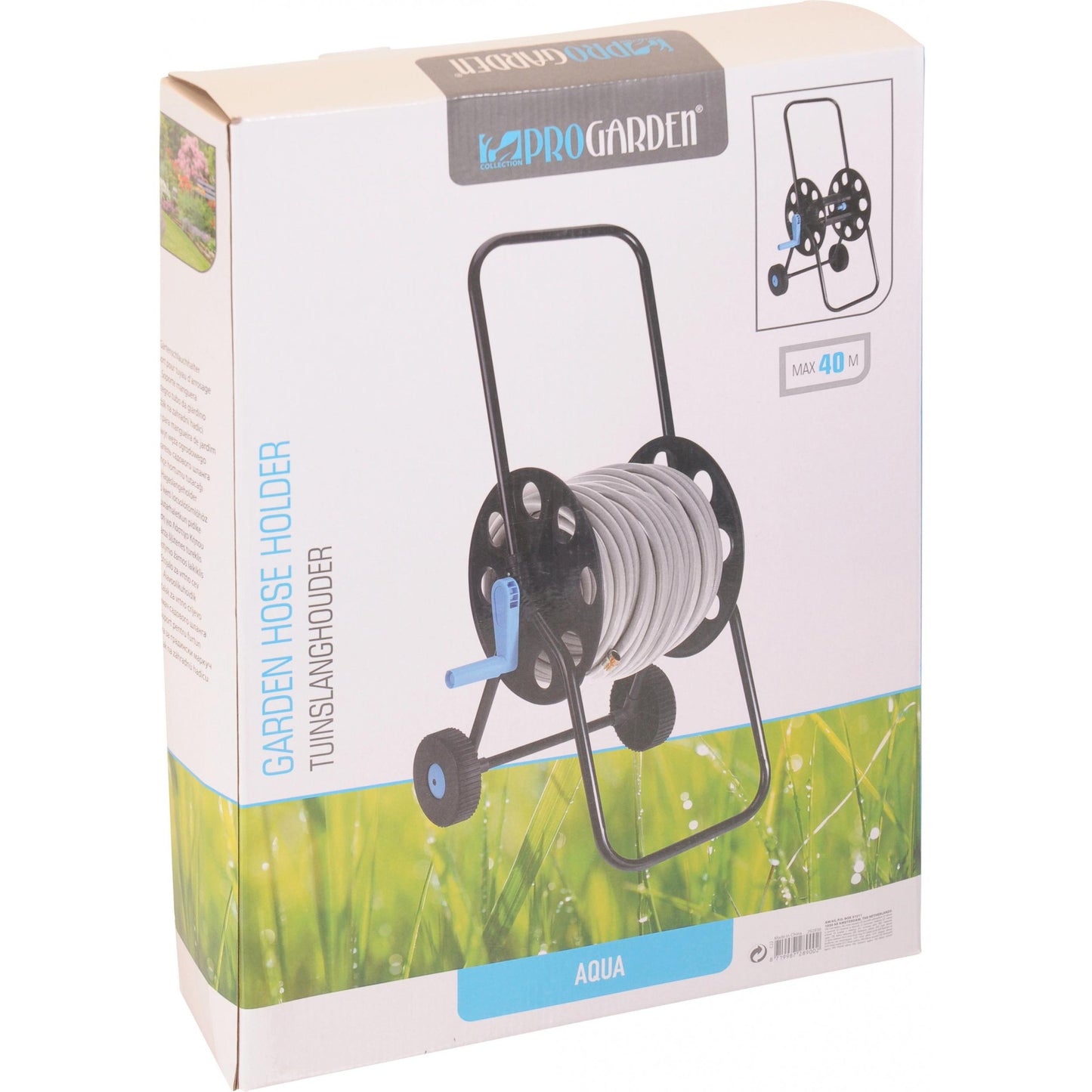 Carro para manguera de jardín Aqua Progarden