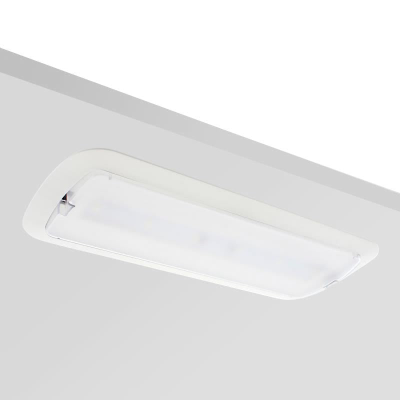 Luz De Emergencia Led Nicelux, Permanente / No Permanente, Blanco Frío_4