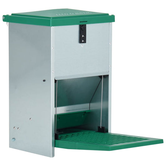 Vidaxl Comedero Automático Para Aves De Corral Con Pedal 8 Kg_0