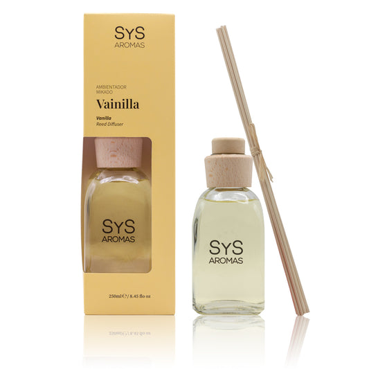 Ambientador Mikado SYS Aromas 250 ml | Vainilla Origins | Aroma Dulce y Caramelizado | Reconfortante_0