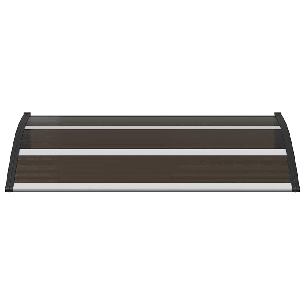 Marquesina De Puerta Pc Negro 120x75 Cm_3