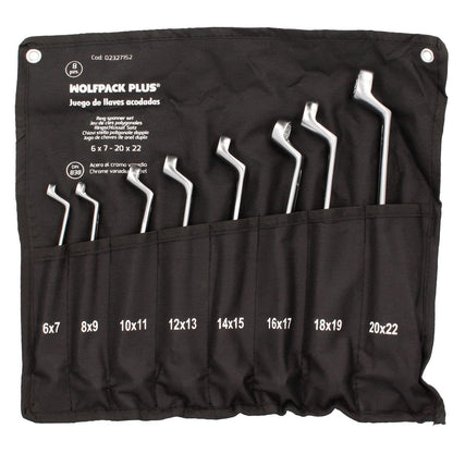 Juego Llaves Acodadas Wolfpack Plus 8 Piezas_1