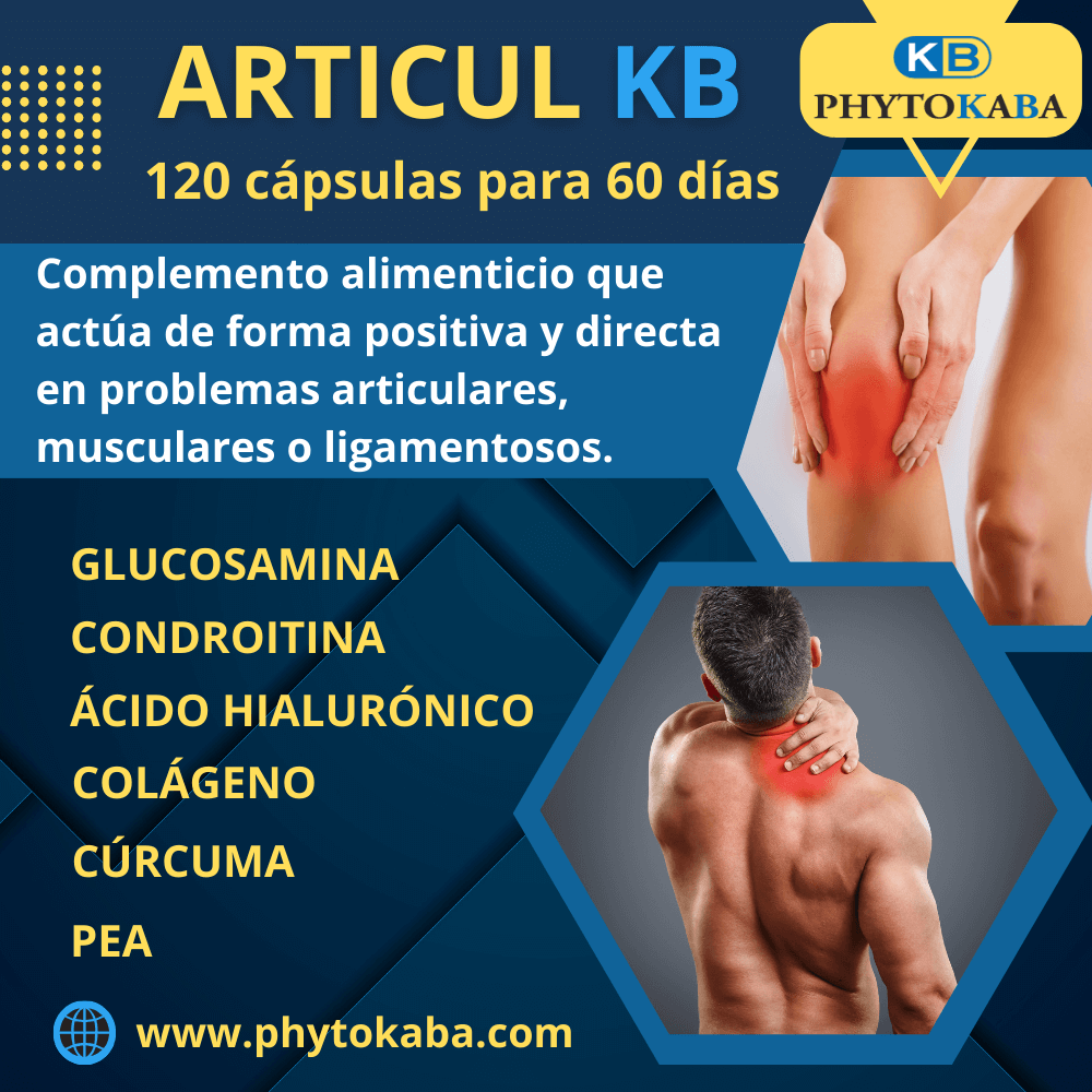 Articul Kb 120 Cápsulas Con Pea, Glucosamina Y Condroitina_1