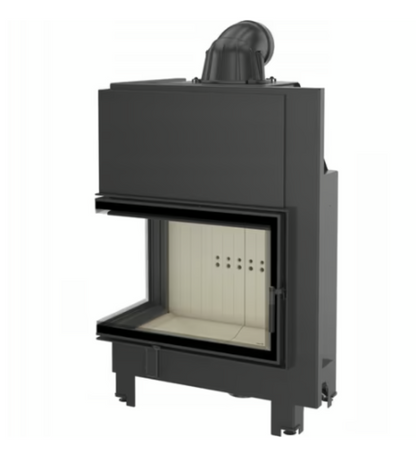 Bricosol Chimenea De Leña De Acero Kratki Mba Izquierda 17 Kw Ø 200_1