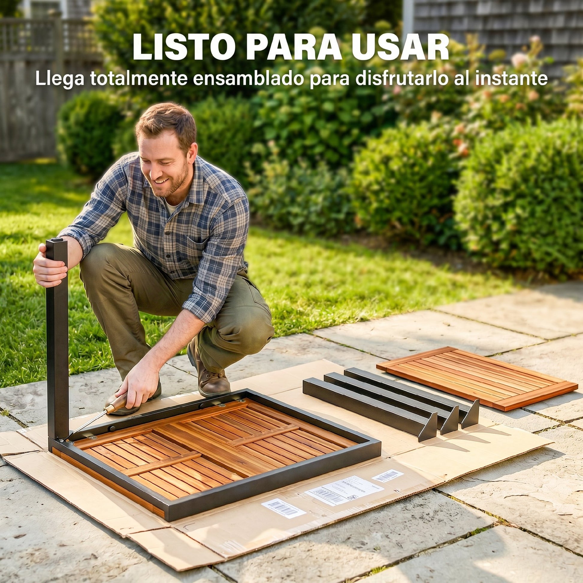 Outsunny Mesa De Jardín Extensible 120/80x70 Cm_4