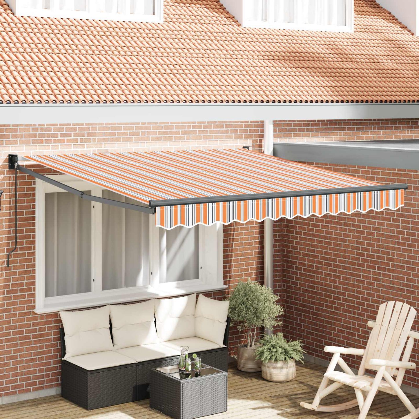 Toldo Retráctil Multicolor 300 X 250 X 165 Cm_1