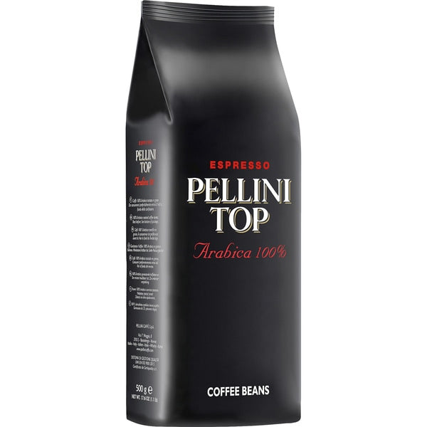 Café en Granos TOP 100% Arábica Pellini Caffè 500g
