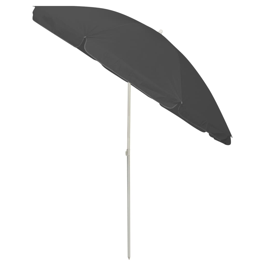 Sombrilla De Playa Antracita 240 Cm_1