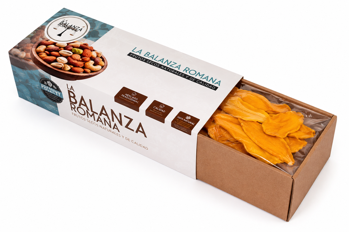 Bocados De Mango Tropical Ecológico Bio - Envasados Al Vacío - Pack 2 X 700g (2 Envases Retail) | Fruta Deshidratada_1