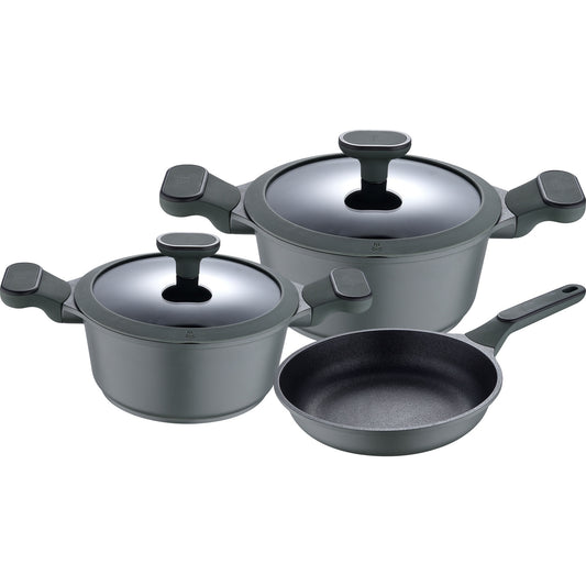 Set 5pcs Bateria De Cocina Aluminio Fundido Ind_0