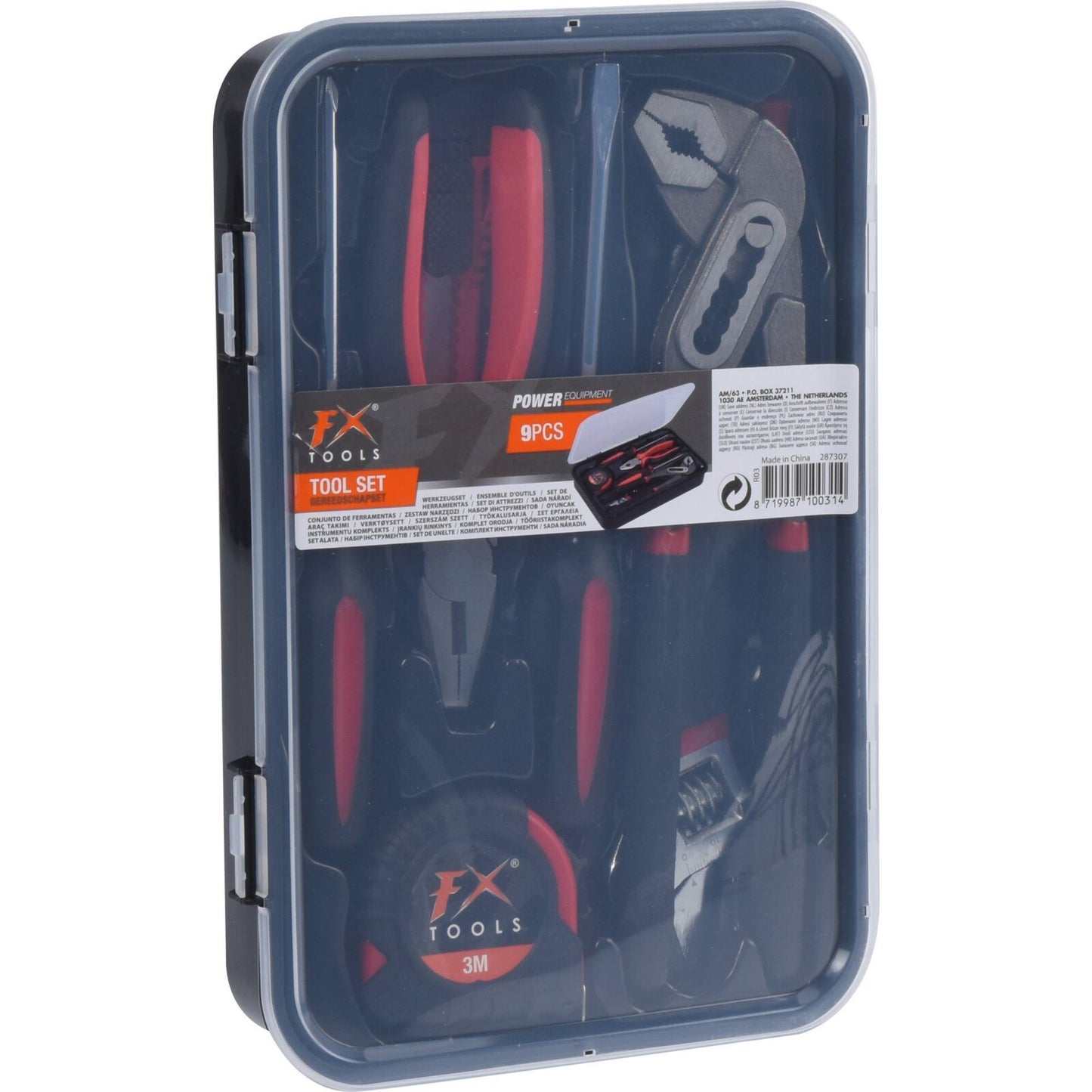 Well Home Juego De 9 Piezas De Herramientas De Combinación