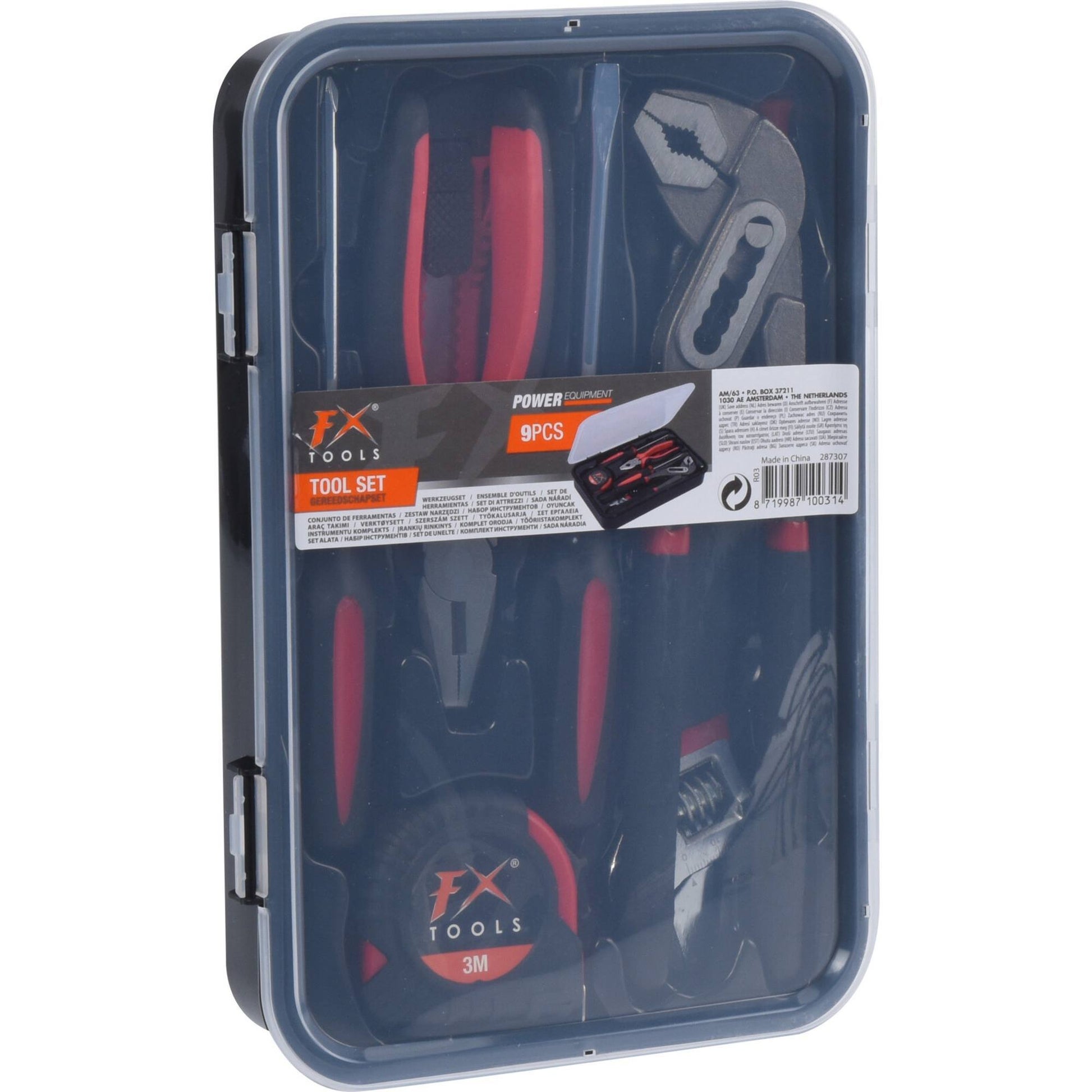 Well Home Juego De 9 Piezas De Herramientas De Combinación