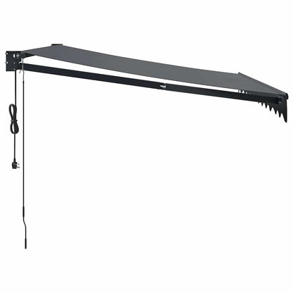 Toldo Retráctil Automático Gris Antracita 3,5x2,5 M_5