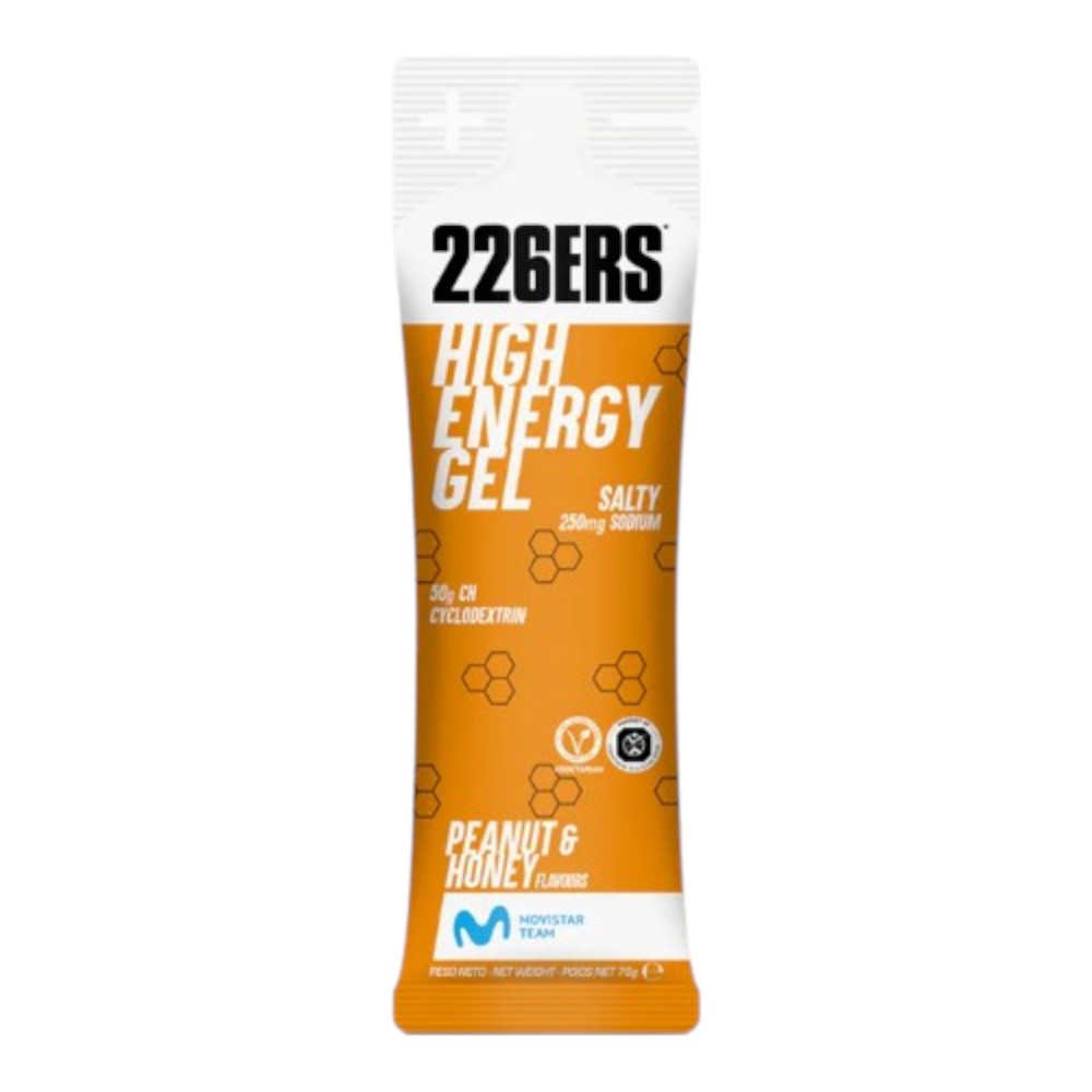 High Energy Gel Salty 76 Gr Peanut & Honey_0