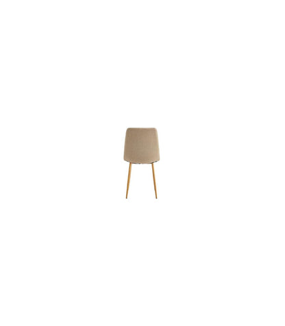 Pack De 4 Sillas Para Cocina O Comedor Nails Tapizado Textil Beige/roble, 87cm(alto) 44cm(_3