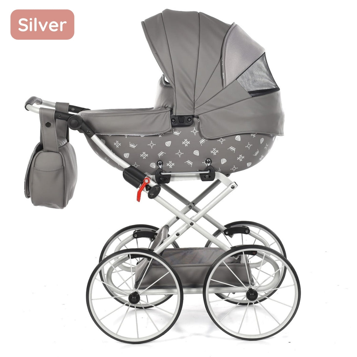 Carro De Muñecas Imperial Classic_silver