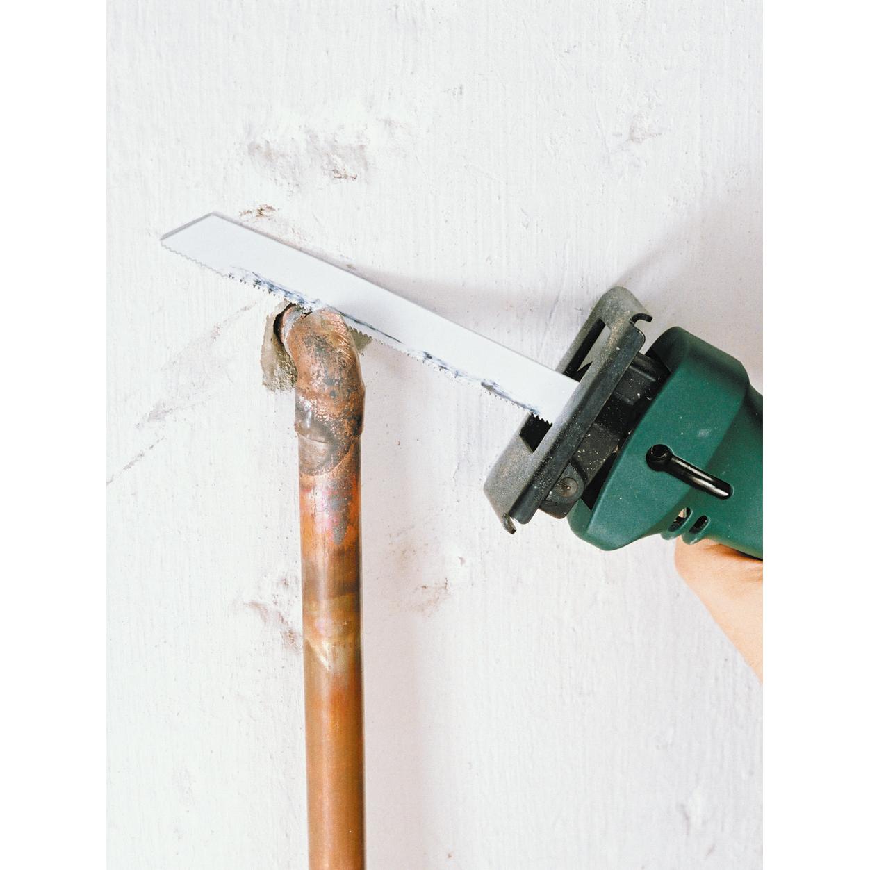 2 hojas de sierra de sable corte 10-100mm 130mm Wolfcraft 130 mm