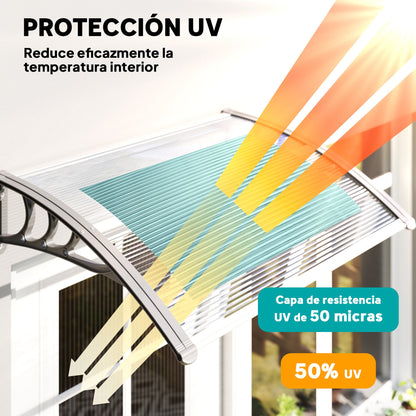 Outsunny Marquesinas Exterior Para Puertas Y Ventanas_3