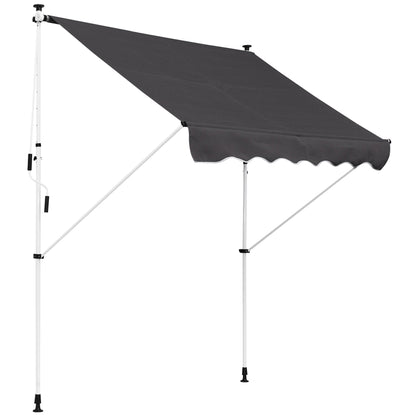 Outsunny Toldo Manual Retráctil 2x1_0