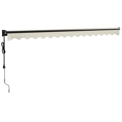 Toldo Retráctil Automático Color Crema 4x3 M_3