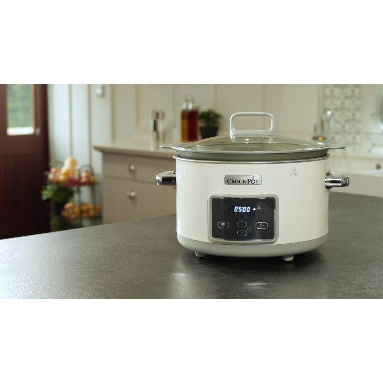 Crockpot olla cocción lenta DuraCeramic Sauté 5 L CSC026X (Reacondicionado)