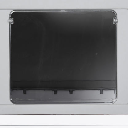 Pawhut Caja Arena Plegable Para Gatos Con Cubierta Desmontable 47,5x35,5x36,7 Cm_3