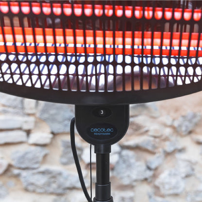 Cecotec Calefactor De Exterior Calefactor Halógeno Ext. De Pie Ready Warm 8100 Power Quartz_3