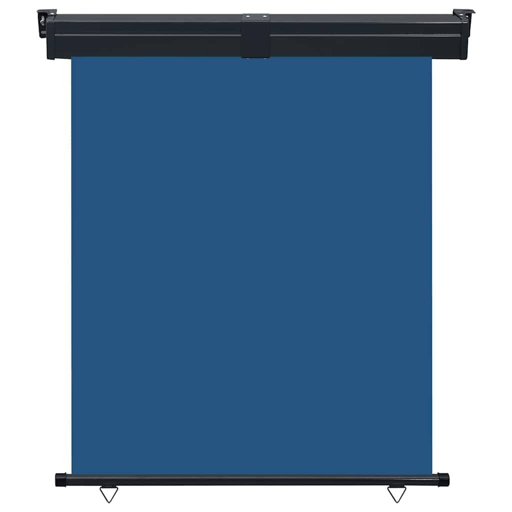 Vidaxl Toldo Lateral De Balcón Azul 145x250 Cm_1
