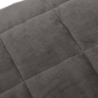 Vidaxl Manta Con Peso Tela Gris 200x230 Cm 13 Kg_3