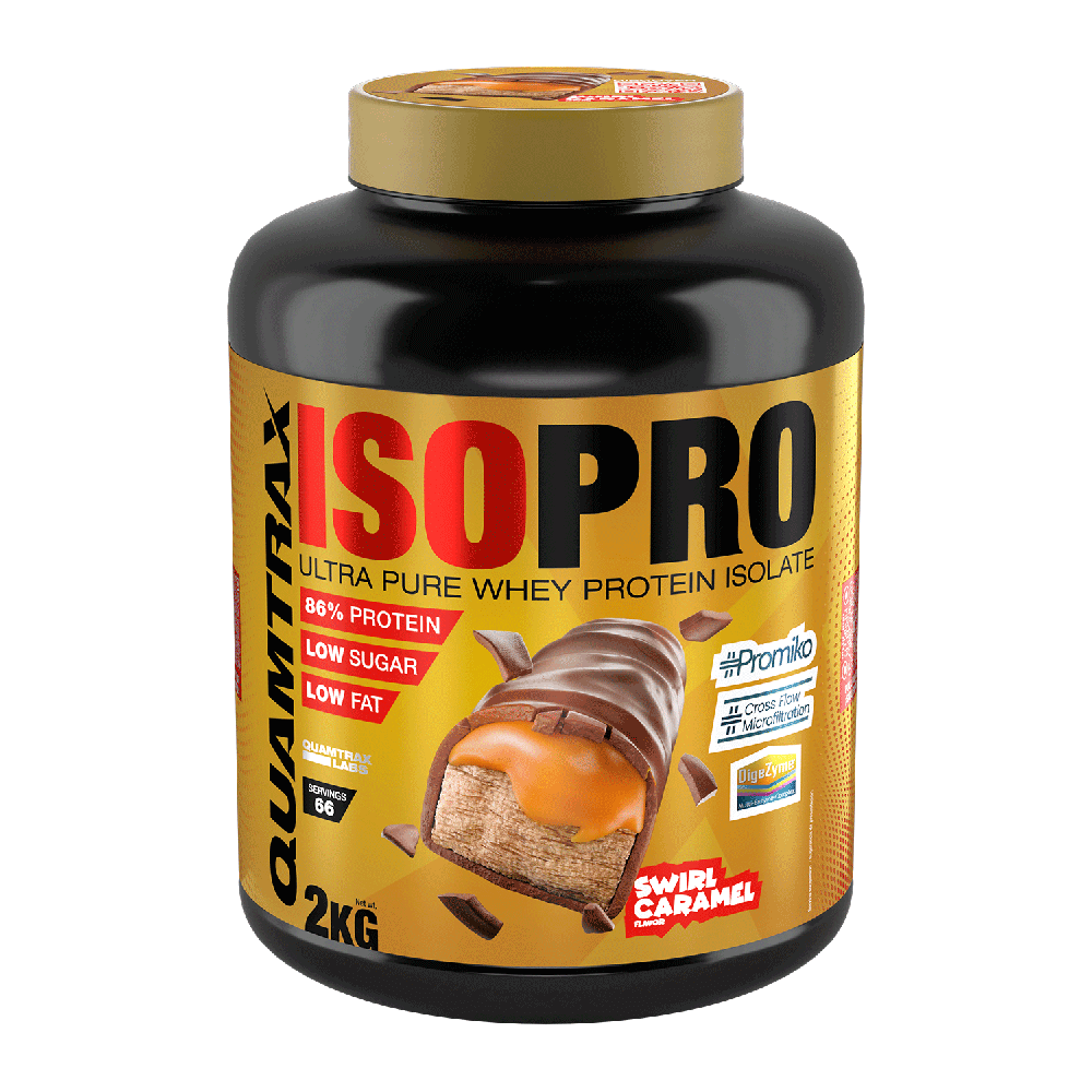 Isopro Cfm - 2kg - Galleta Con Caramelo Crujiente - Proteína De Aislado De Suero Isolate - Quamtrax_0