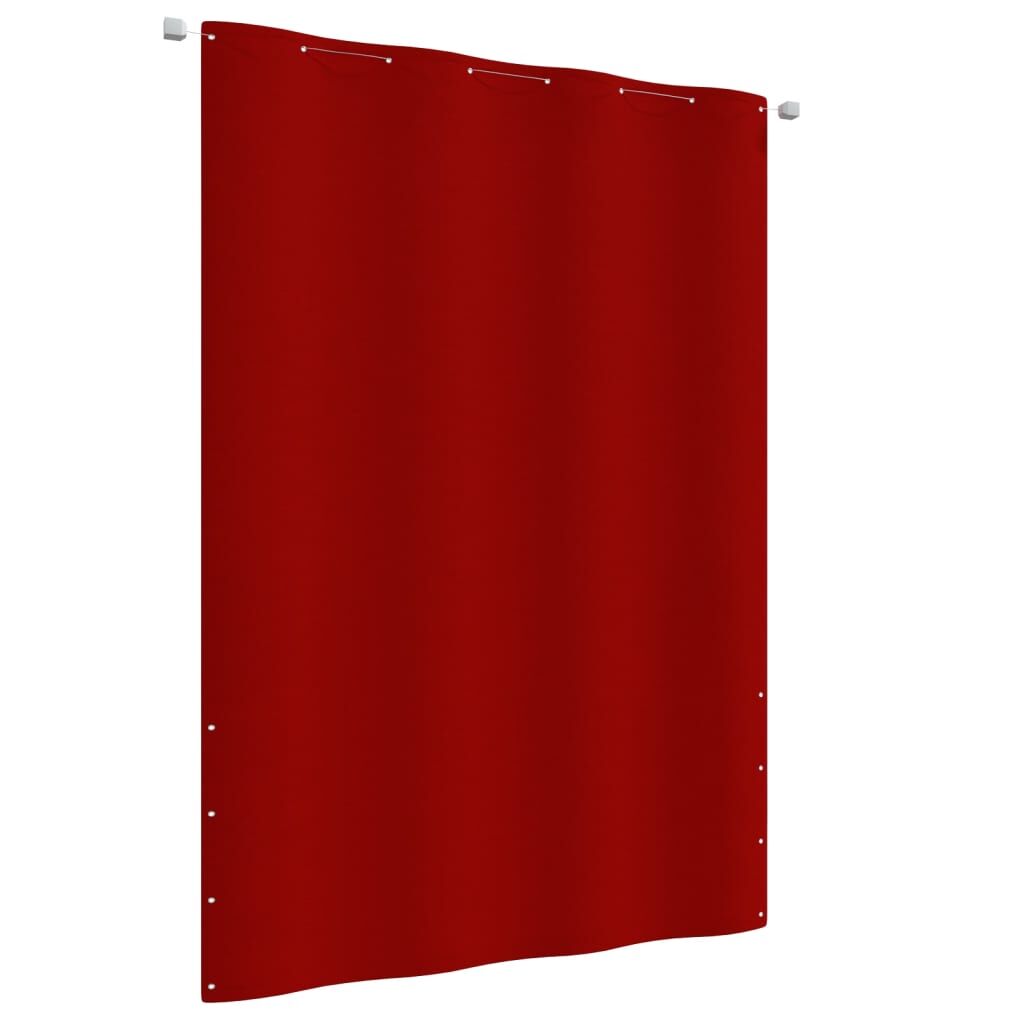 Vidaxl Toldo Para Balcón De Tela Oxford Rojo 160x240 Cm_0