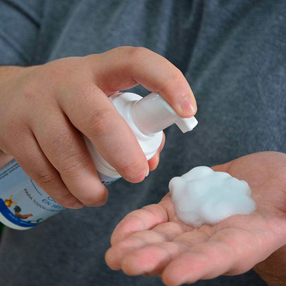 Champú En Seco Para Mascotas 150 Ml - Producto 100% Natural - Solubaño No Requiere Aclarado - Cuida La Piel_2