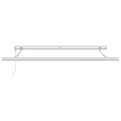 Toldo Retráctil Rojo Y Negro 350 X 250 Cm Lona Y Aluminio_5