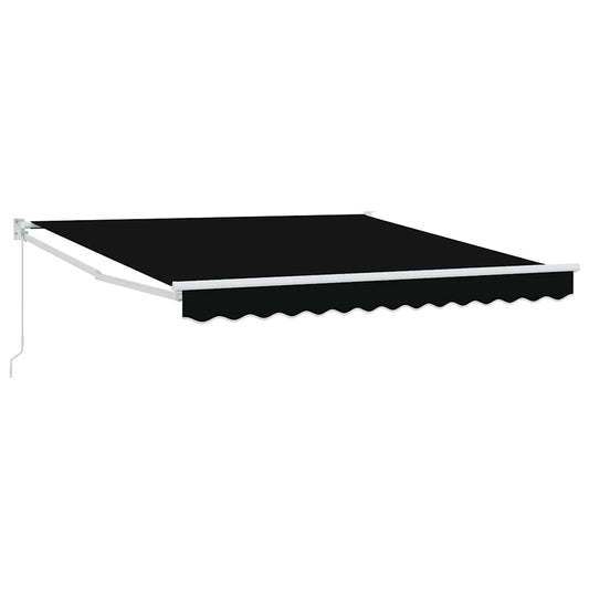 Toldo Retráctil Negro 300 X 250 X 165 Cm_0