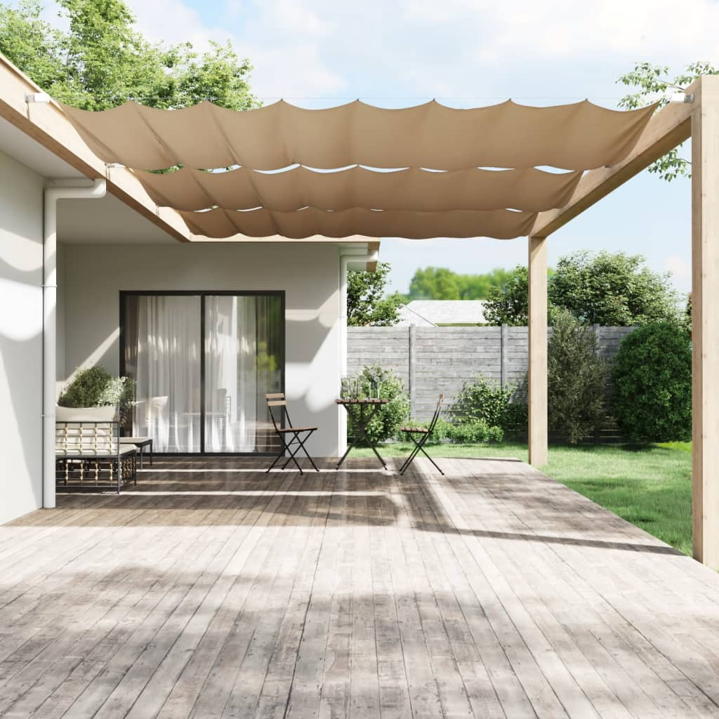 Vidaxl Toldo Vertical Tela Oxford Gris Taupé 250x420 Cm_1