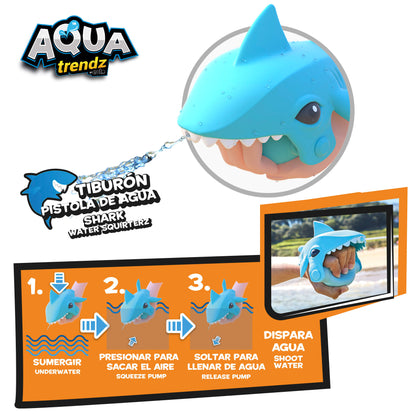 Máscara De Buceo Y Lanzador De Agua Tiburón Aqua Trenz_2