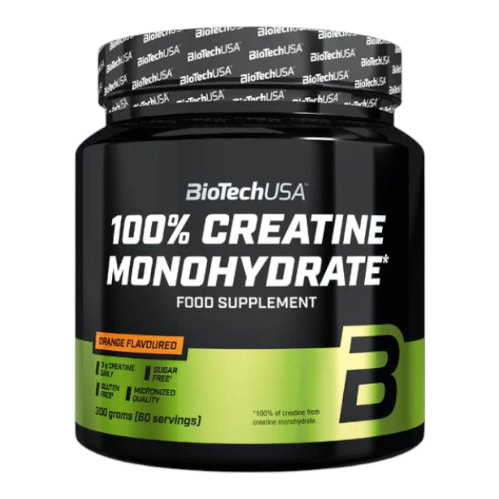 100% Creatine Monohydrate 300 Gr Sabores Naranja_0